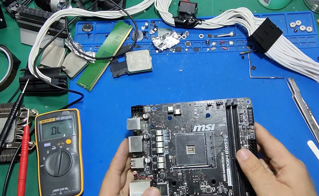 启东华硕电脑主板维修